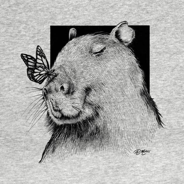 Kind Capybara by Angelo DiMartino